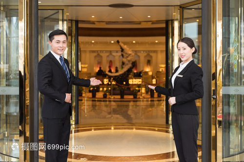 酒店管理服务人员接待形象